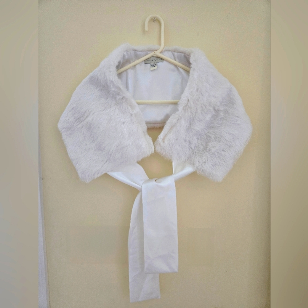 Real Rabbit Fur Stole Wrap